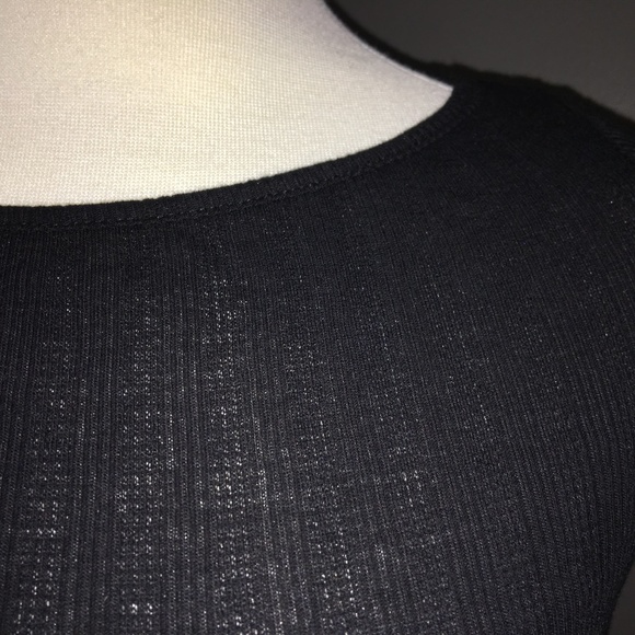 Antistar black frilly crop top - Picture 3 of 4